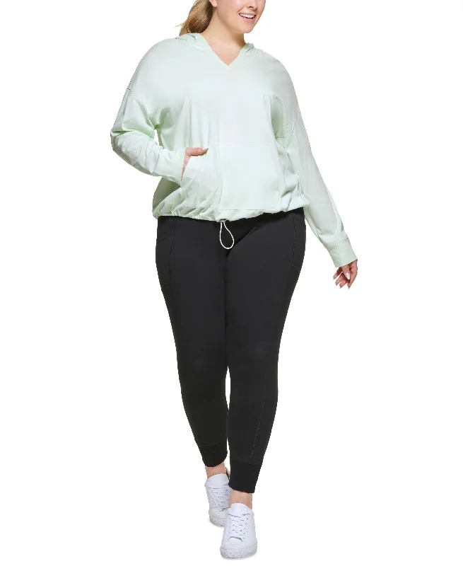 Calvin Klein Performance Plus Size Hooded T-Shirt