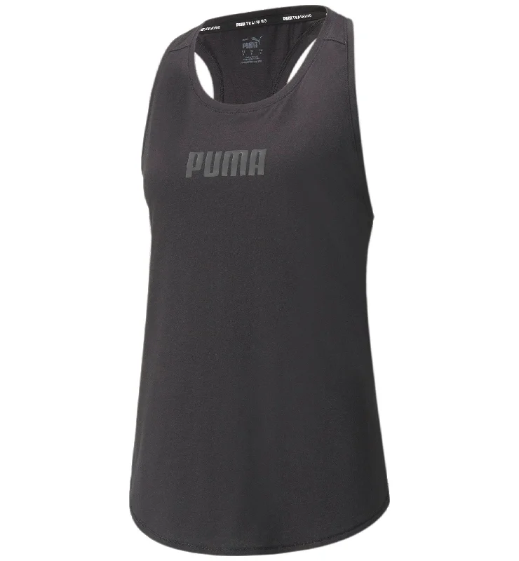 Puma Plus Size Logo Racerback Tank Top