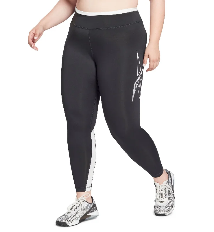 Reebok Plus Size Logo Graphic Leggings