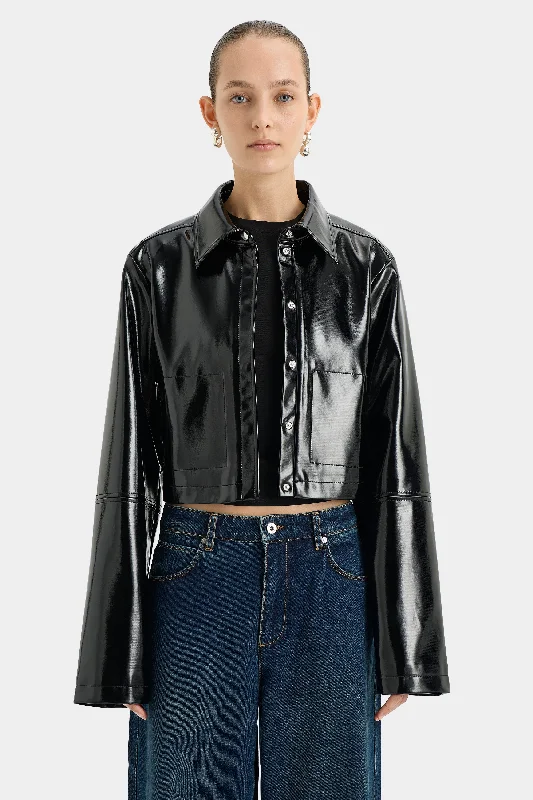 Midnight Crop Jacket