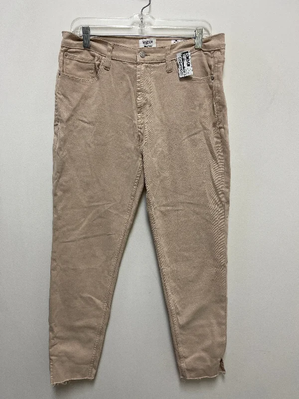 Jeans Skinny By Kensie In Tan Denim, Size: 10