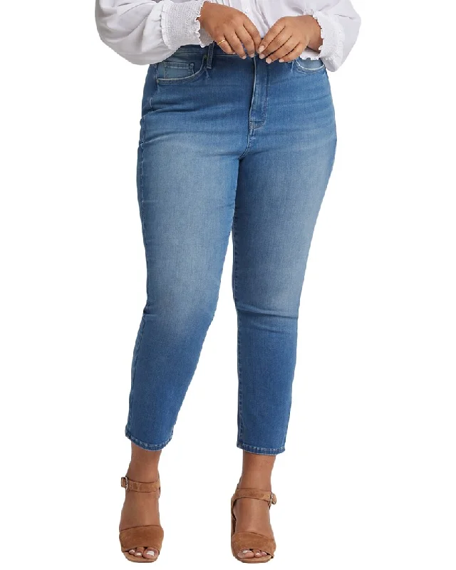 NYDJ Plus Sheri Bluewater Slim Jean