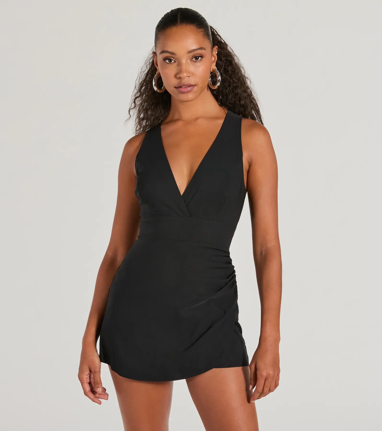 Fresh Summer Vibes Wrap-Front Romper