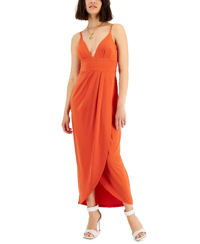 INC International Concepts Womens Wrap Maxi Dress