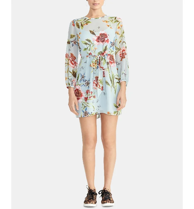 Rachel Rachel Roy Floral Print Tie Front Dress