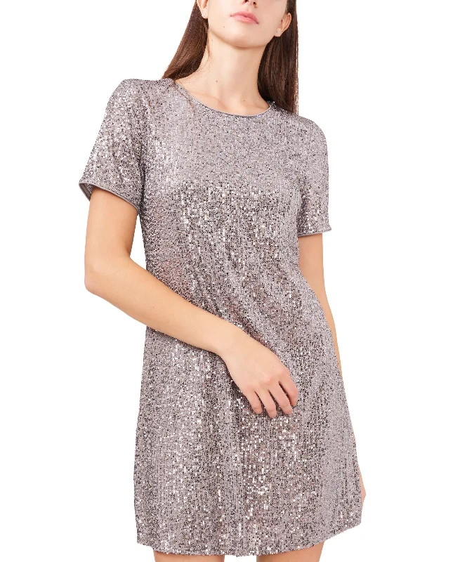 Riley Rae Sequin T-Shirt Dress