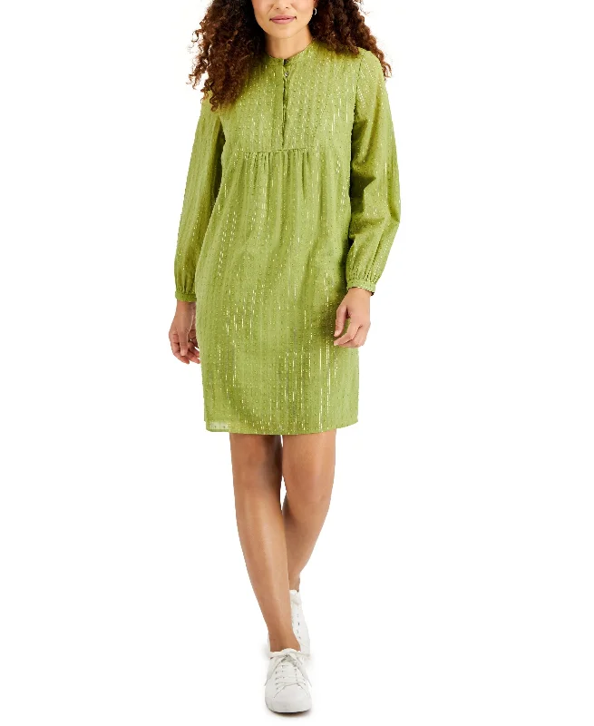 Style & Co Holiday Long Sleeve Party Dress