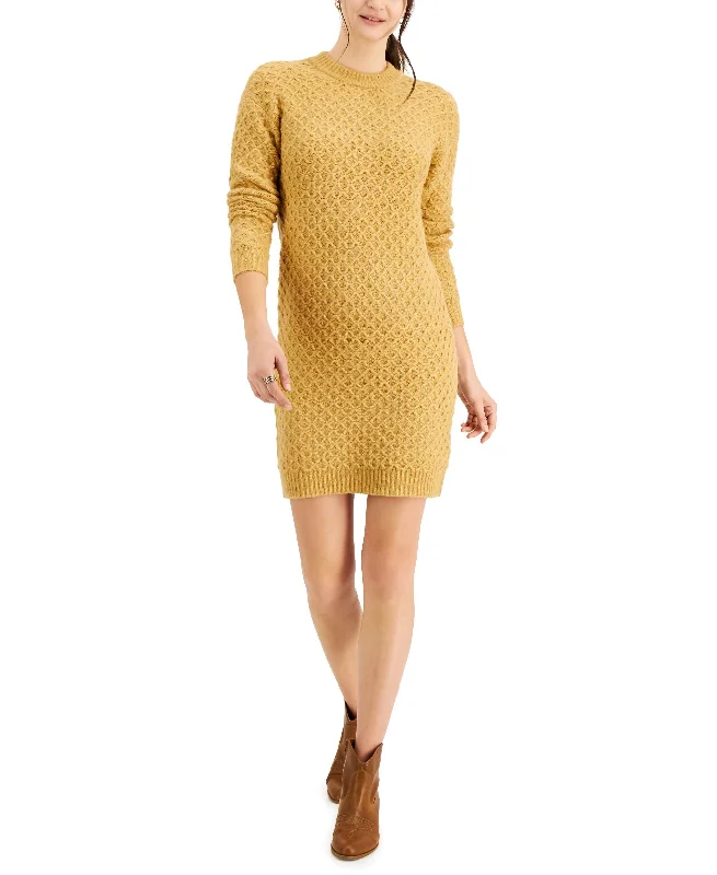 Style & Co Textured Sweater Dress