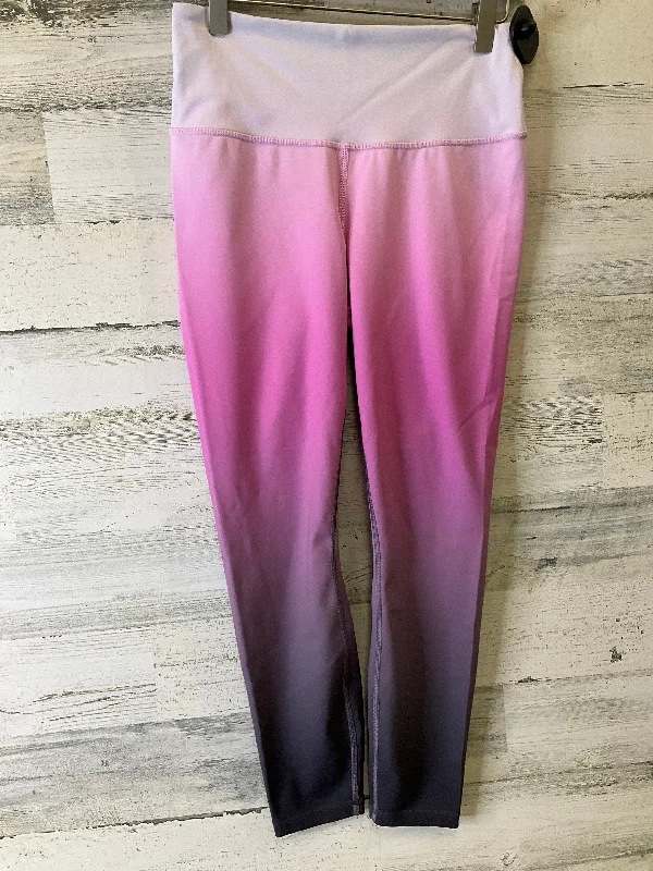 Athletic Leggings By Athleta In Pink, Size: S