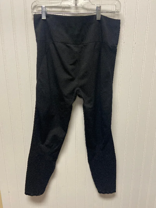 Athletic Leggings By Fabletics In Black, Size: L