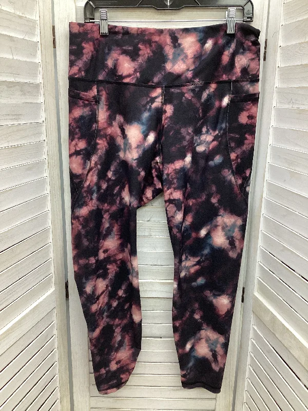 Athletic Leggings By Old Navy In Multi-colored, Size: Xl