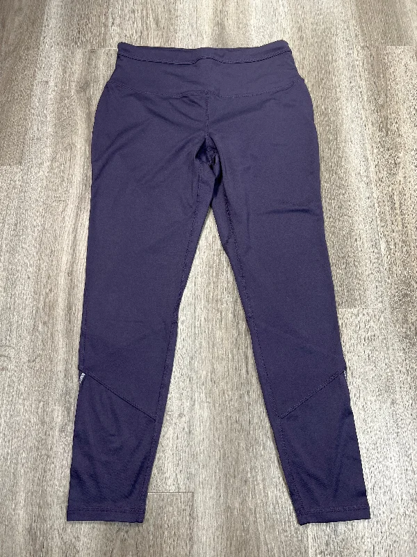 Athletic Leggings By Rbx In Purple, Size: L