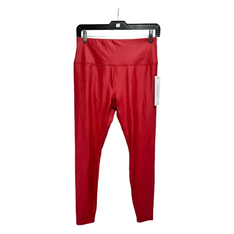 Athletic Leggings By Rbx In Red, Size: M