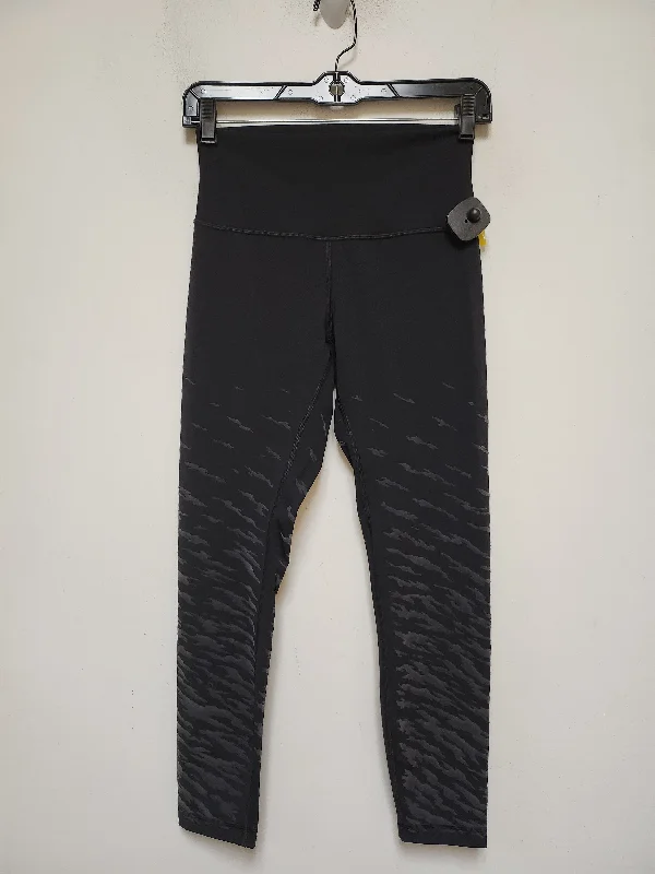 Athletic Leggings Capris By Lululemon In Black, Size: 6