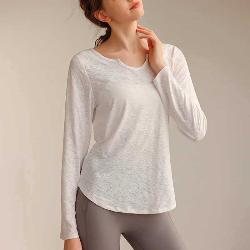 Jacquard Yoga Pullover