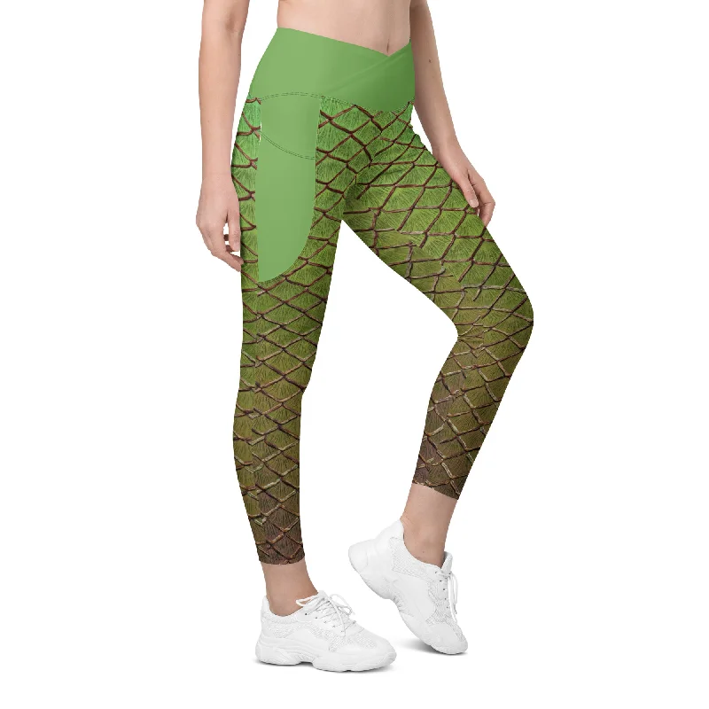 Mirkwood Cross Waist Leggings with Pockets