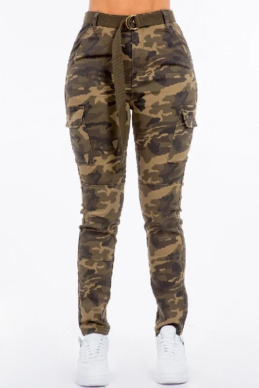 Camo Skinny Joggers