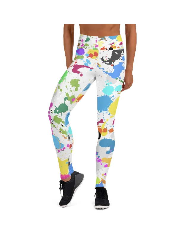 Color Splash Yoga Pants