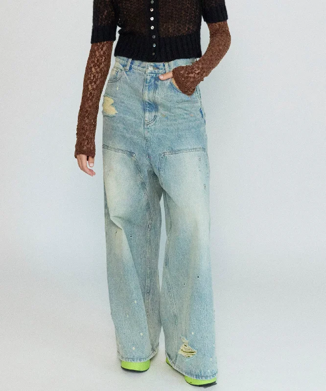 [PRE-ORDER] Baggy Denim Pants