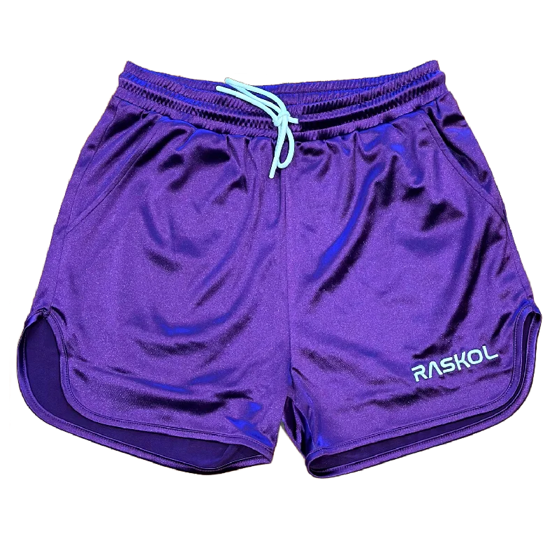 RASKOL PURPLE SILK SHORTS (LIMITED EDITION)