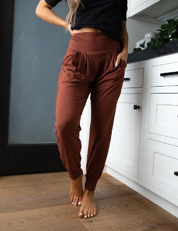 SA Exclusive Brown Harem Pocket Pants