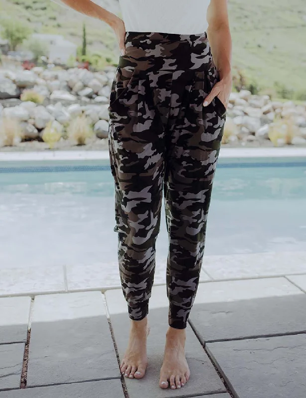 SA Exclusive Camo Harem Pocket Pants