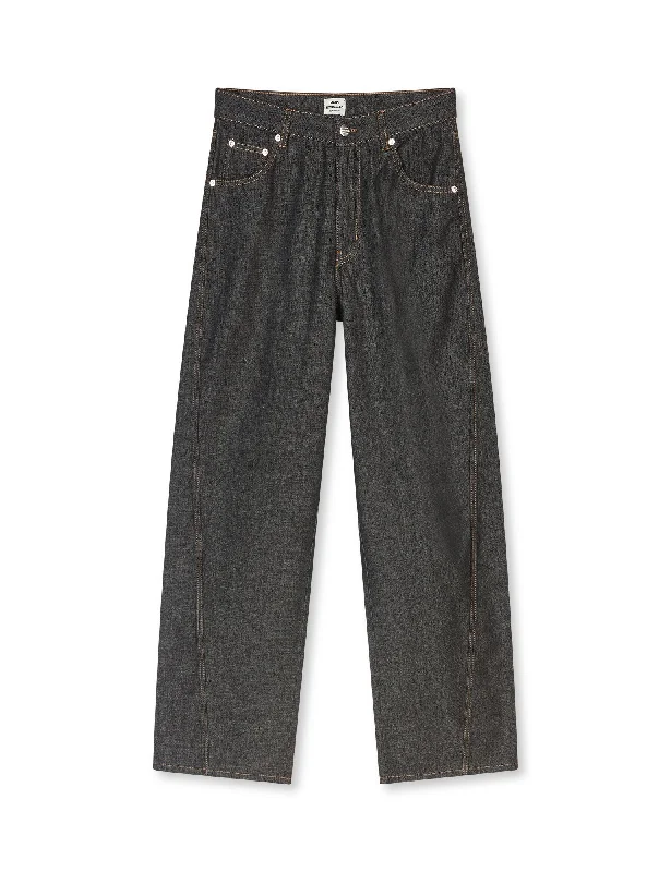 Soft Denim Christel Jeans, Black Melange