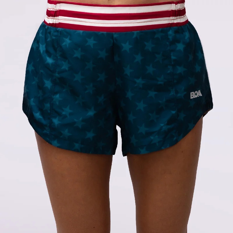 Women's Swift 3" Lined Short - Stars