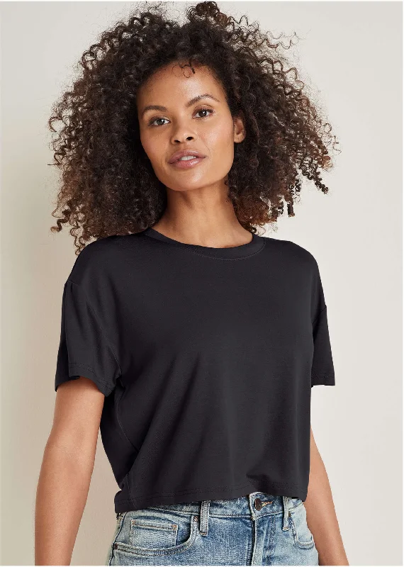 Crew Neck Tee - Black